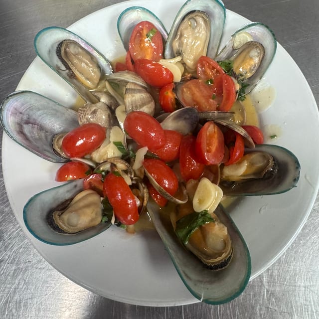 New Zealand Mussels And Clams.