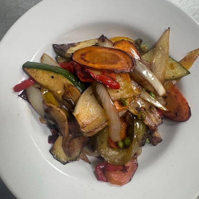 Grilled Vegetables.