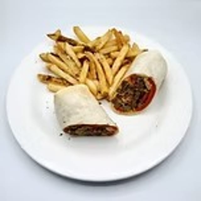 Philly Cheese Steak Wrap.