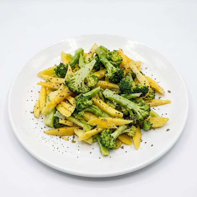Pasta with Broccoli, Garlic and Oil.