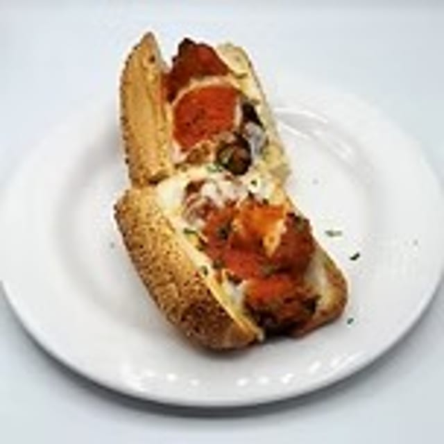Meatball Parm Hero.