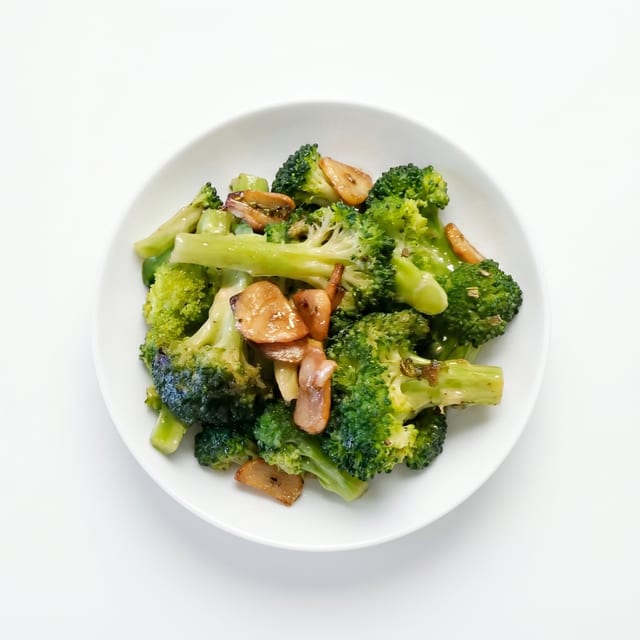 Sauteed Broccoli.