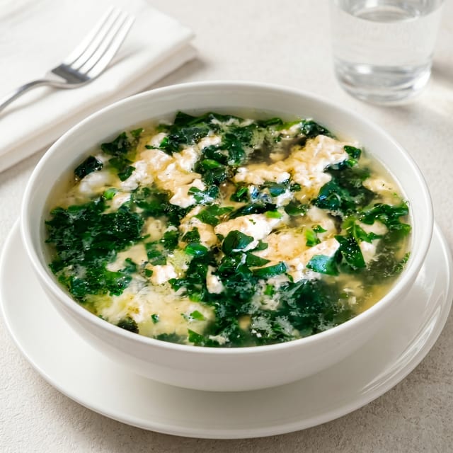Stracciatella Soup.