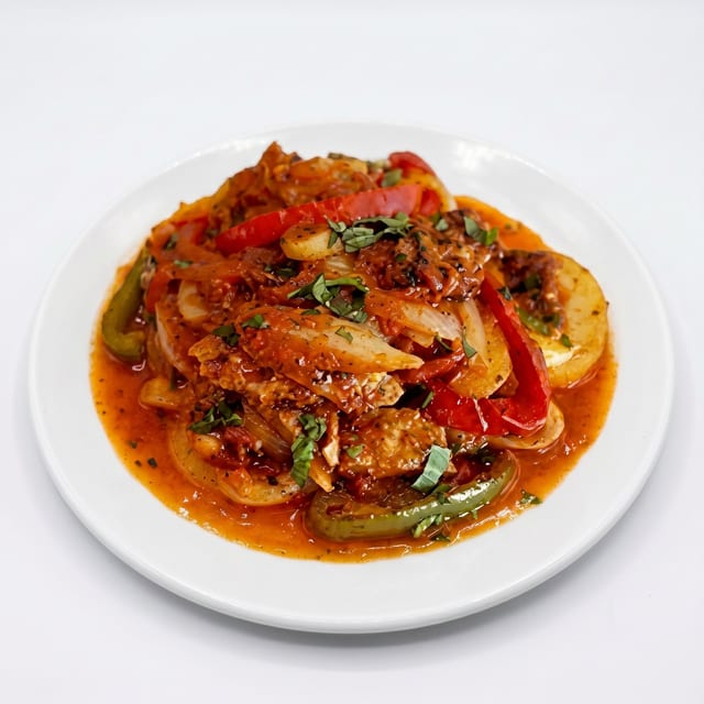 Sausage and Peppers.