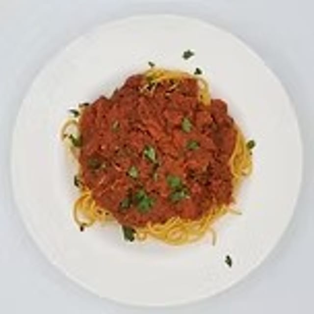 Pasta Bolognese.