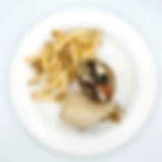 Chicken Cutlet Portobello Wrap